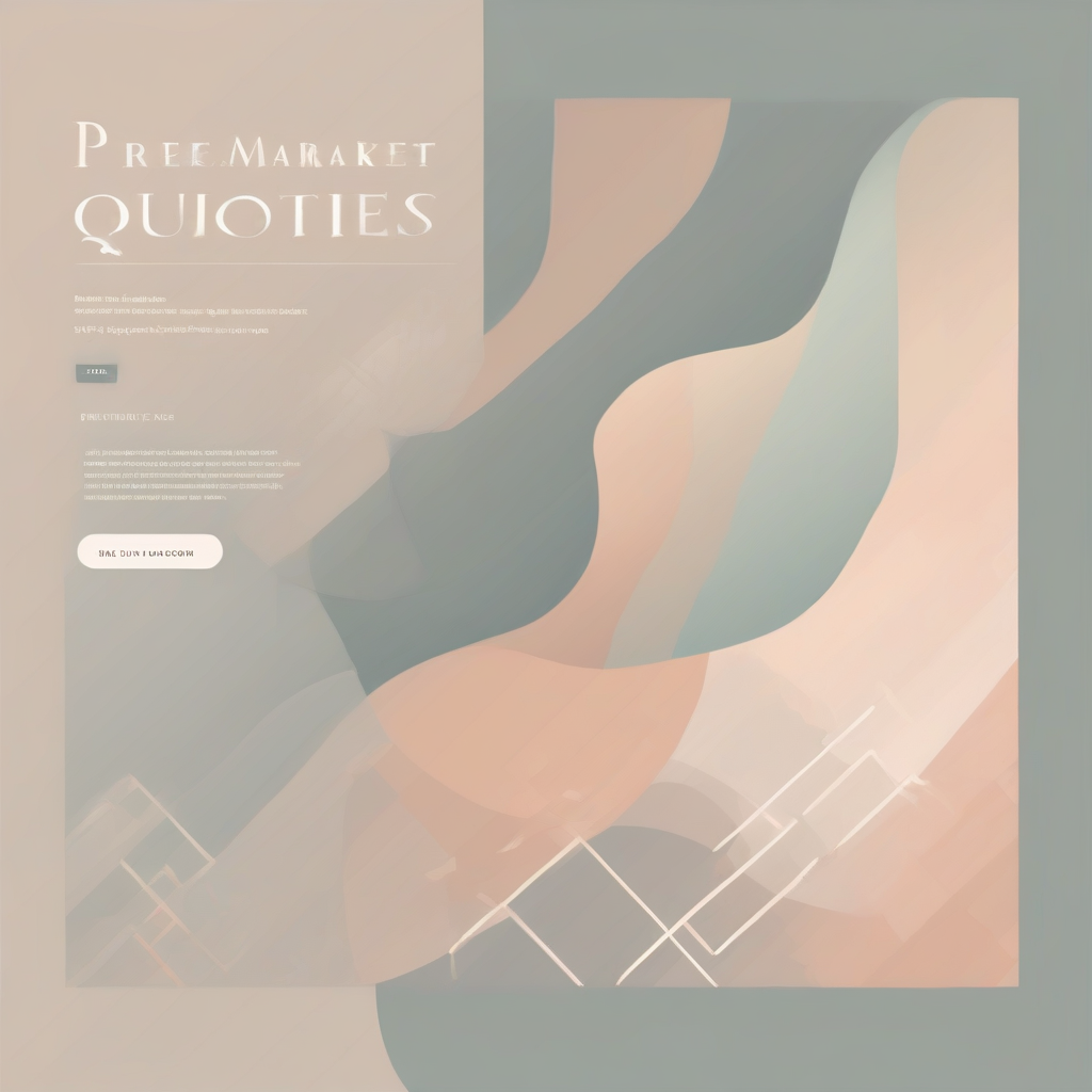 15 Premarket Quotes for Morning Trading to Boost Your Financial Focus