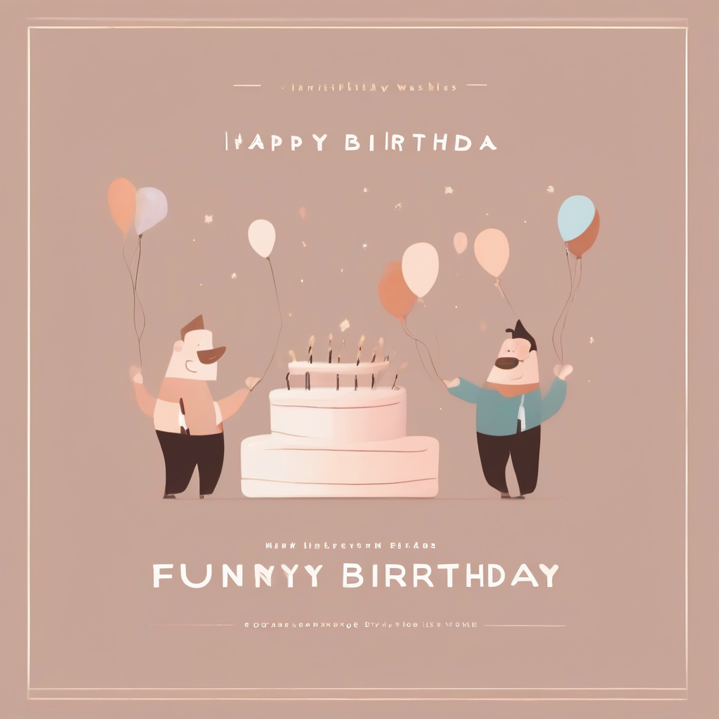 Hilarious and Funny Birthday Wishes for Men