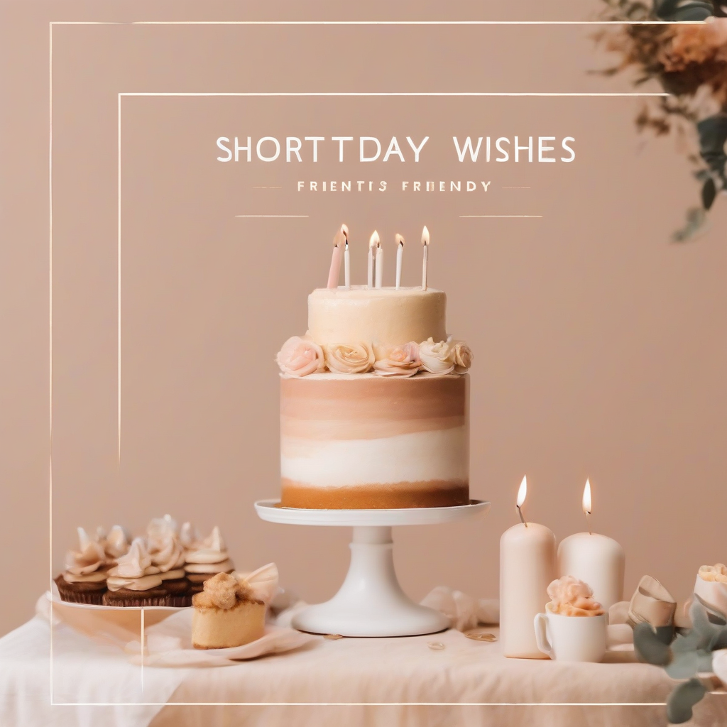 Short Funny Birthday Wishes for a Friend