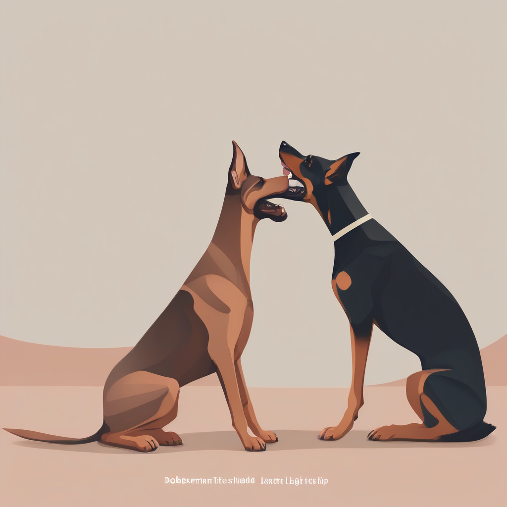 Doberman vs German Shepherd Fight Comparison