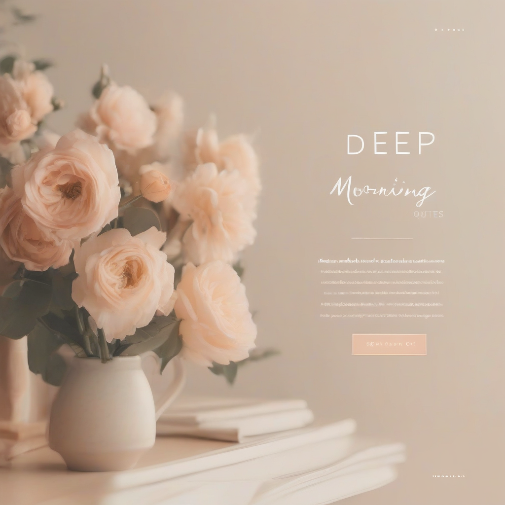 35 Deep Short Morning Quotes for Daily Starts to Inspire Reflection