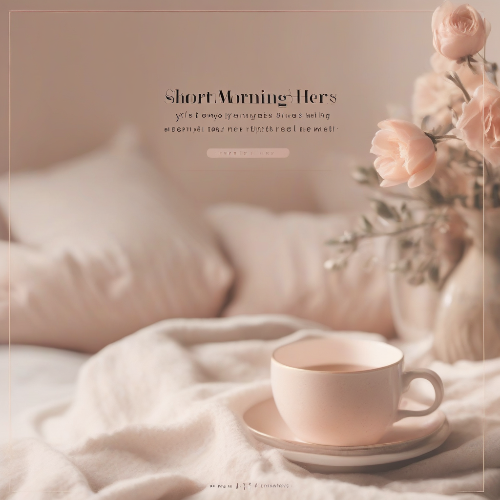 35 Short Morning Quotes for Her to Brighten Her Day